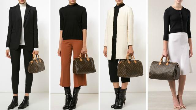 香奈儿中古斜挎包coach中古手拿包,大牌中古包包推荐