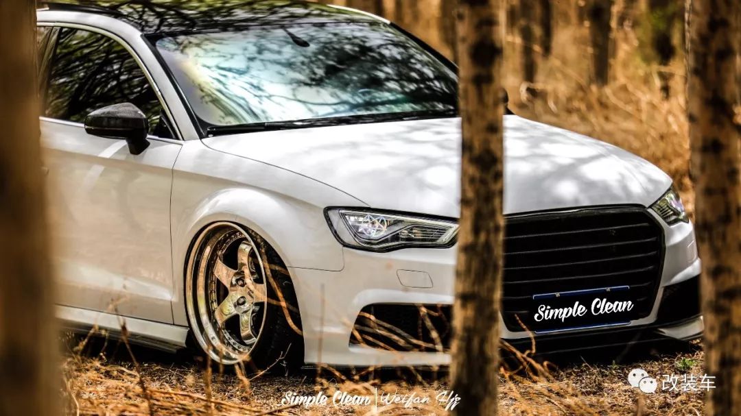 奥迪a3改碳纤维车身,奥迪a3时尚运动版改装s3外观