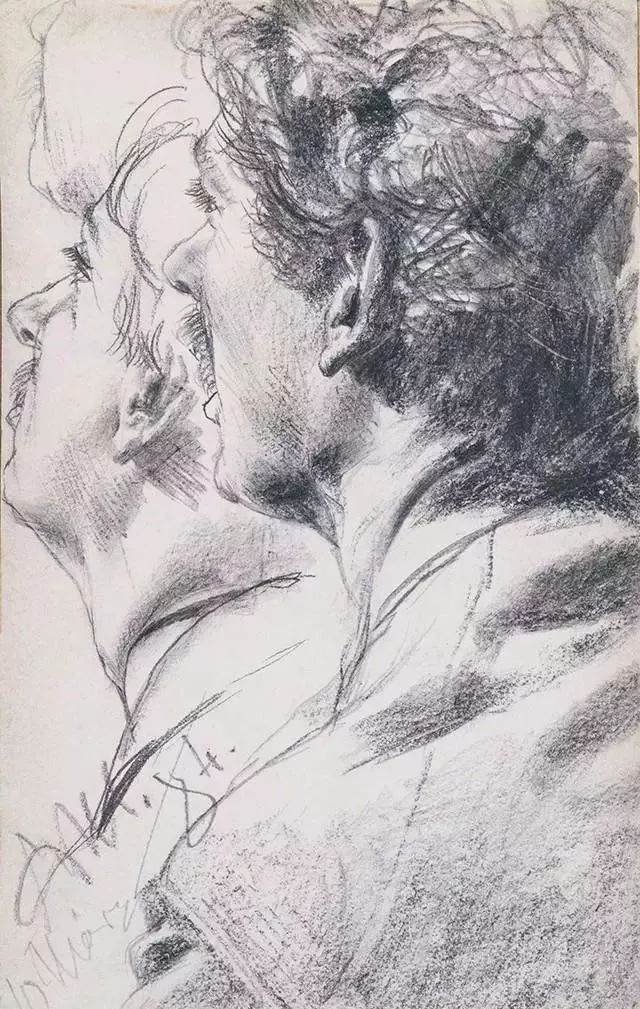 华卿画室素描头像,北京华卿画室在哪