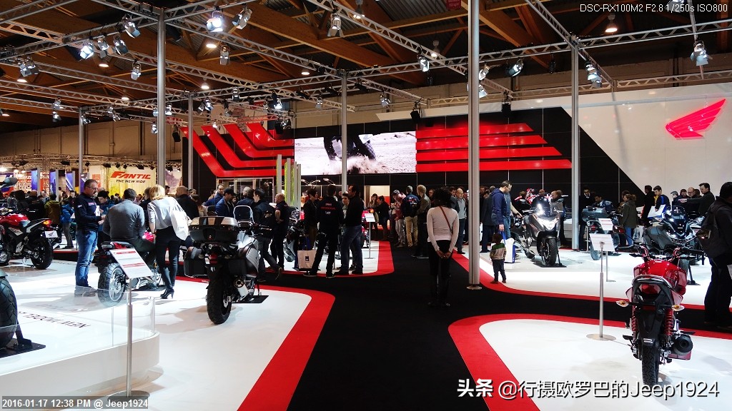 老司机带你逛欧洲布城摩托车展,3——Honda本田篇