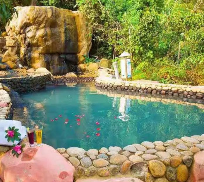 古兜温泉小镇2人套票,古兜温泉度假亲子4人套餐