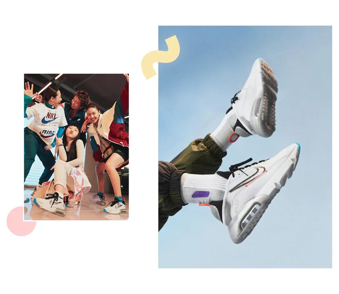 既好看又洋气的黑色运动鞋,超好看的运动鞋少女