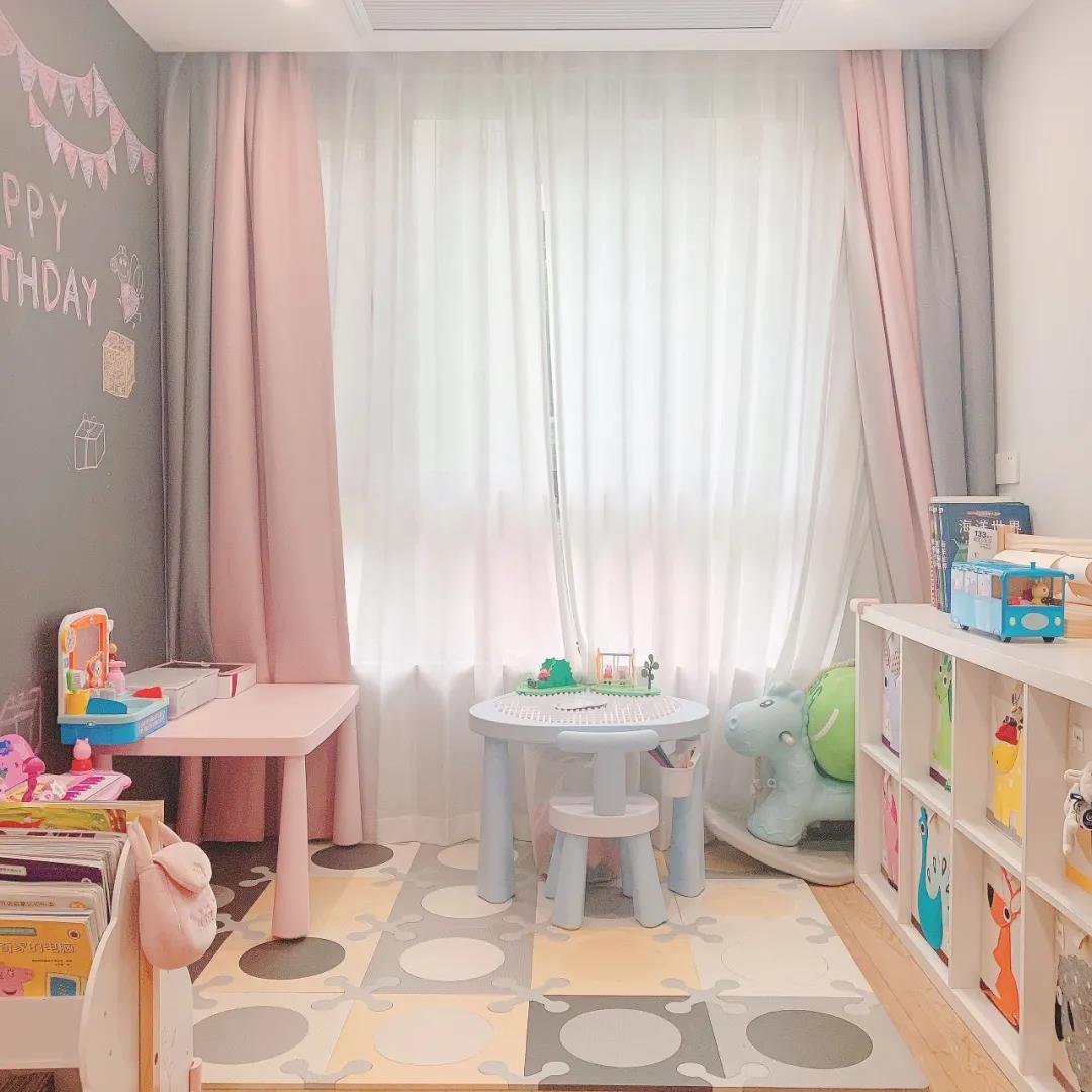 儿童房墙面用什么装饰经济实惠,儿童房全部刷一个粉色颜色好看吗