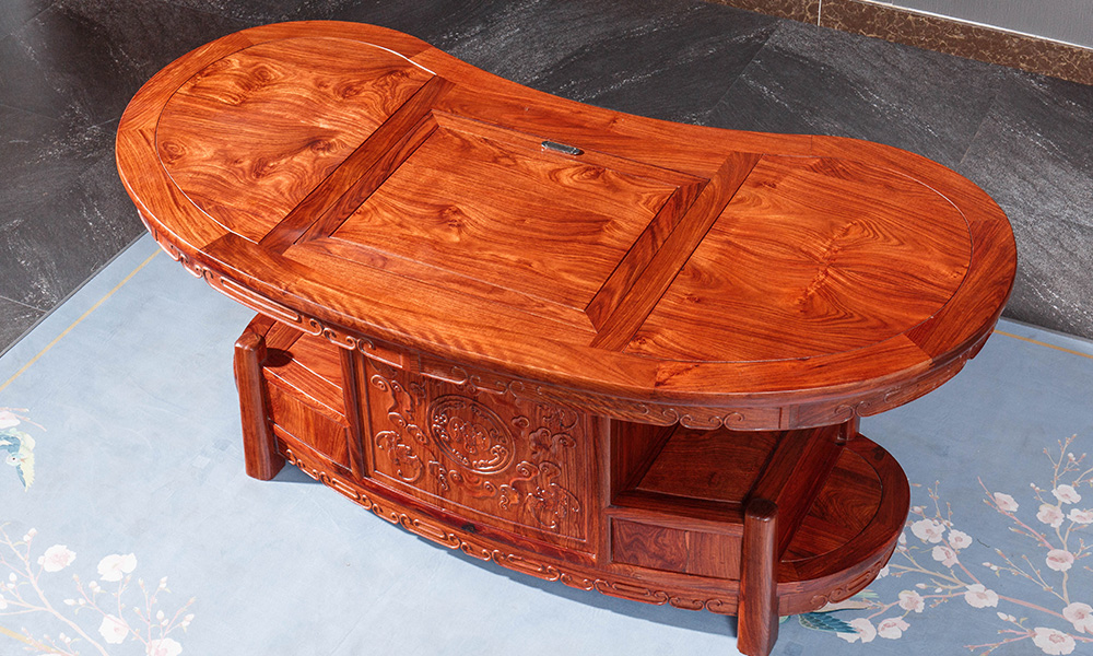 红木茶台的独特意境,红木茶台一杯香茗品一段悠然时光