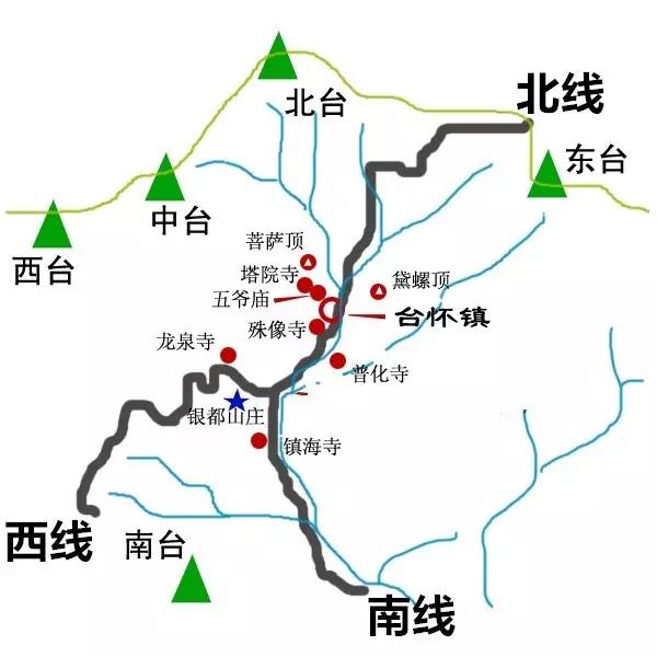 十大名胜古迹山西五台山,山西五台山风景秀丽建筑精巧