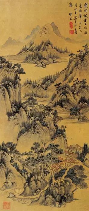 明代画家陆治山水精品高清,明代名家山水册页高清
