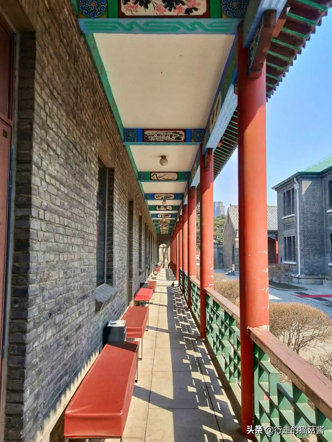 伪满皇宫博物院大气航拍,伪满皇宫各楼平面图