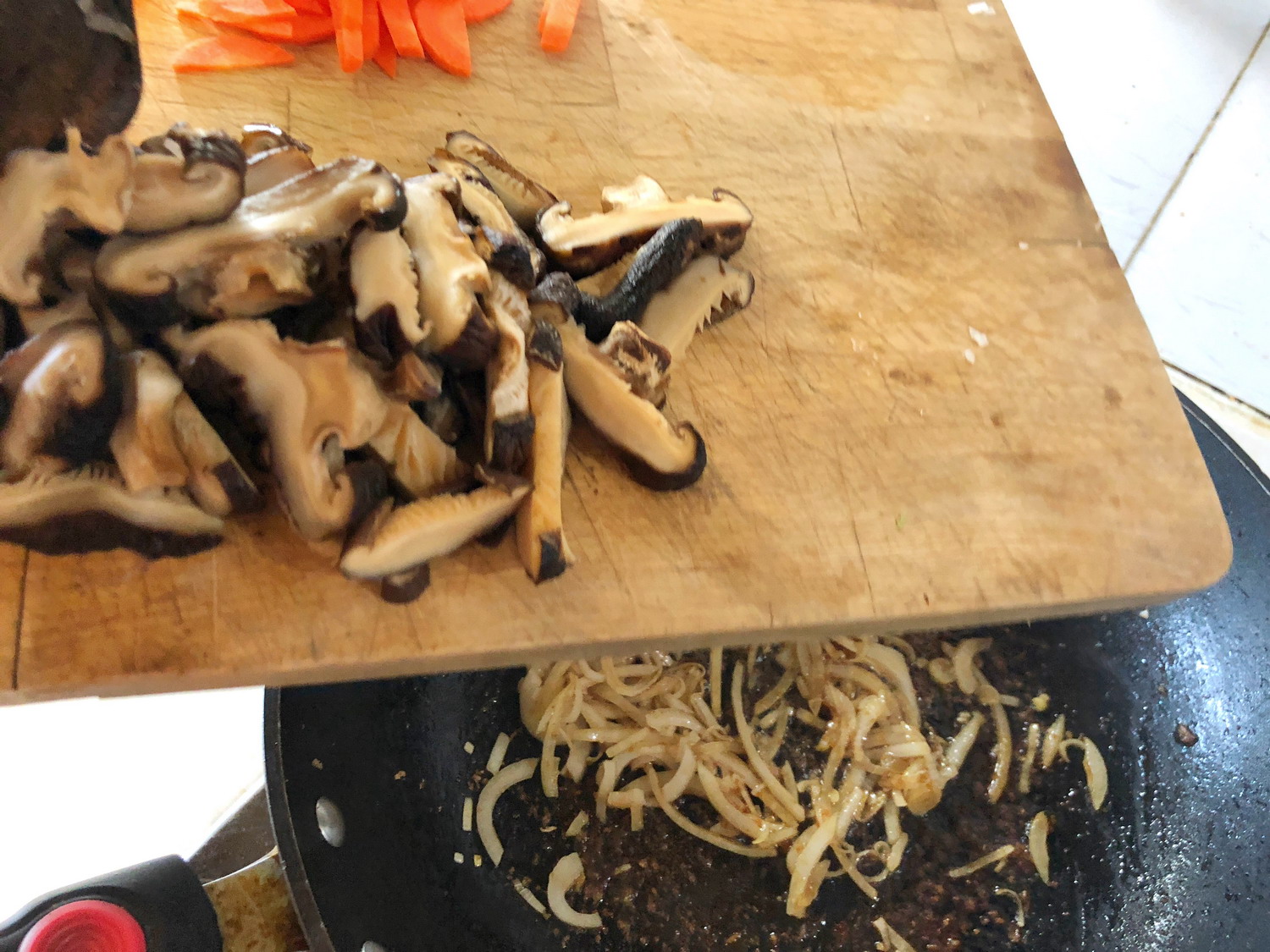 台湾炒米粉,台湾街头美食炒米粉