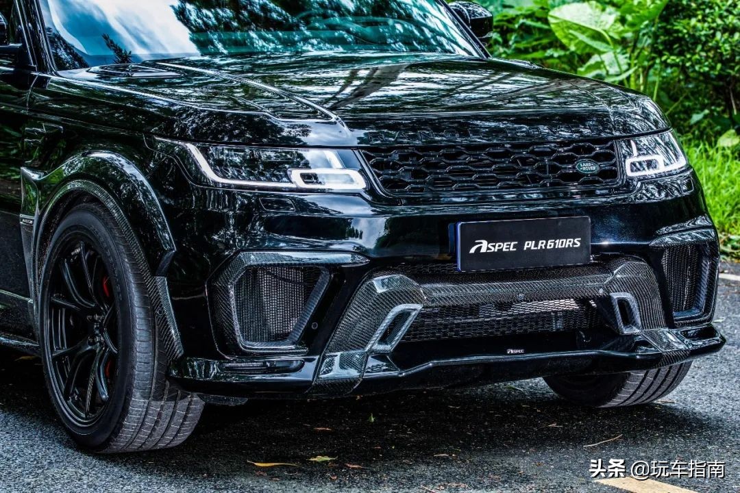 路虎揽胜改装碳纤维,路虎揽胜改装熏黑套件