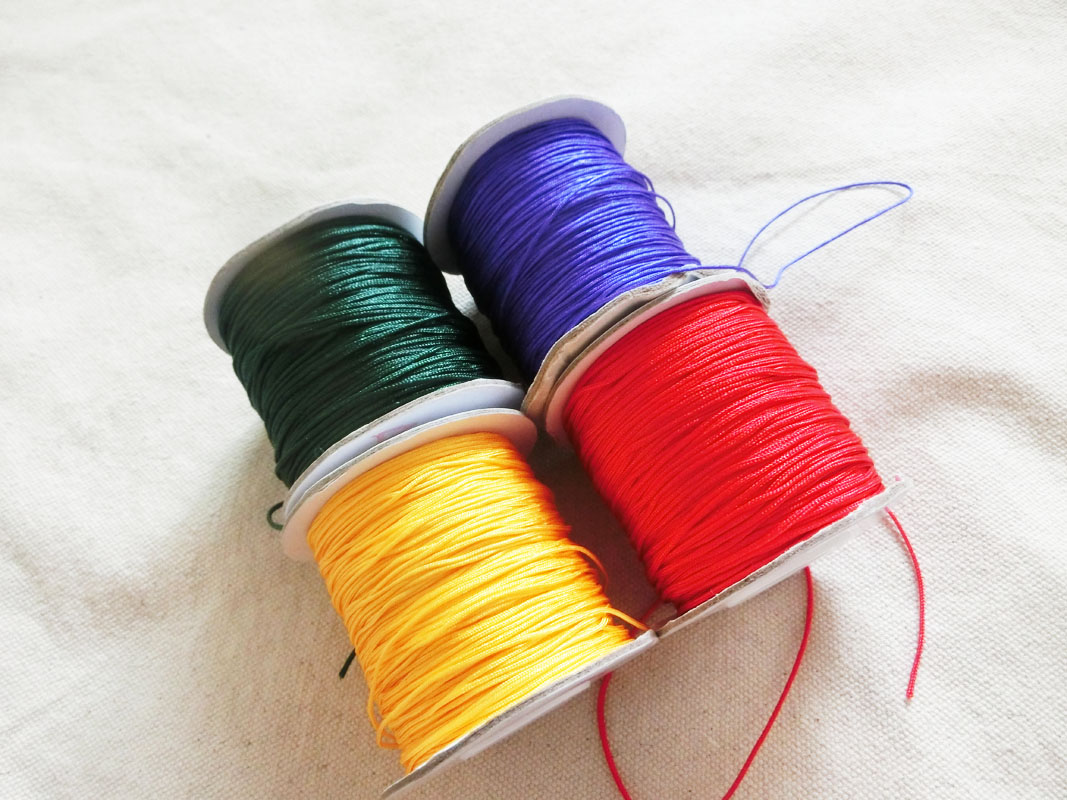 新手编绳入门需要备什么材料,编绳材料