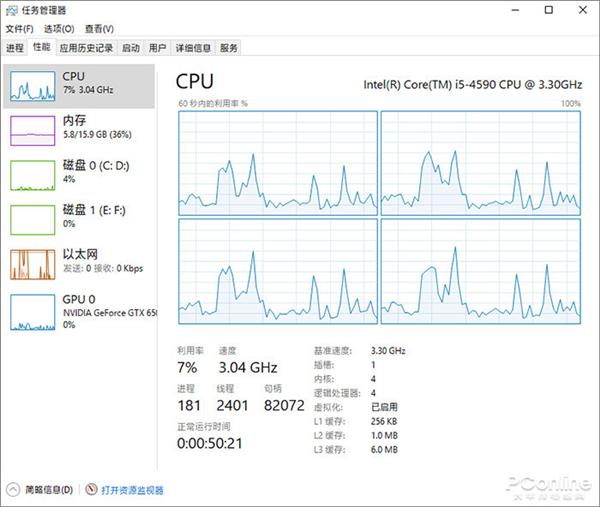 win10任务管理器使用教程,win10任务管理器网络占用一直为0
