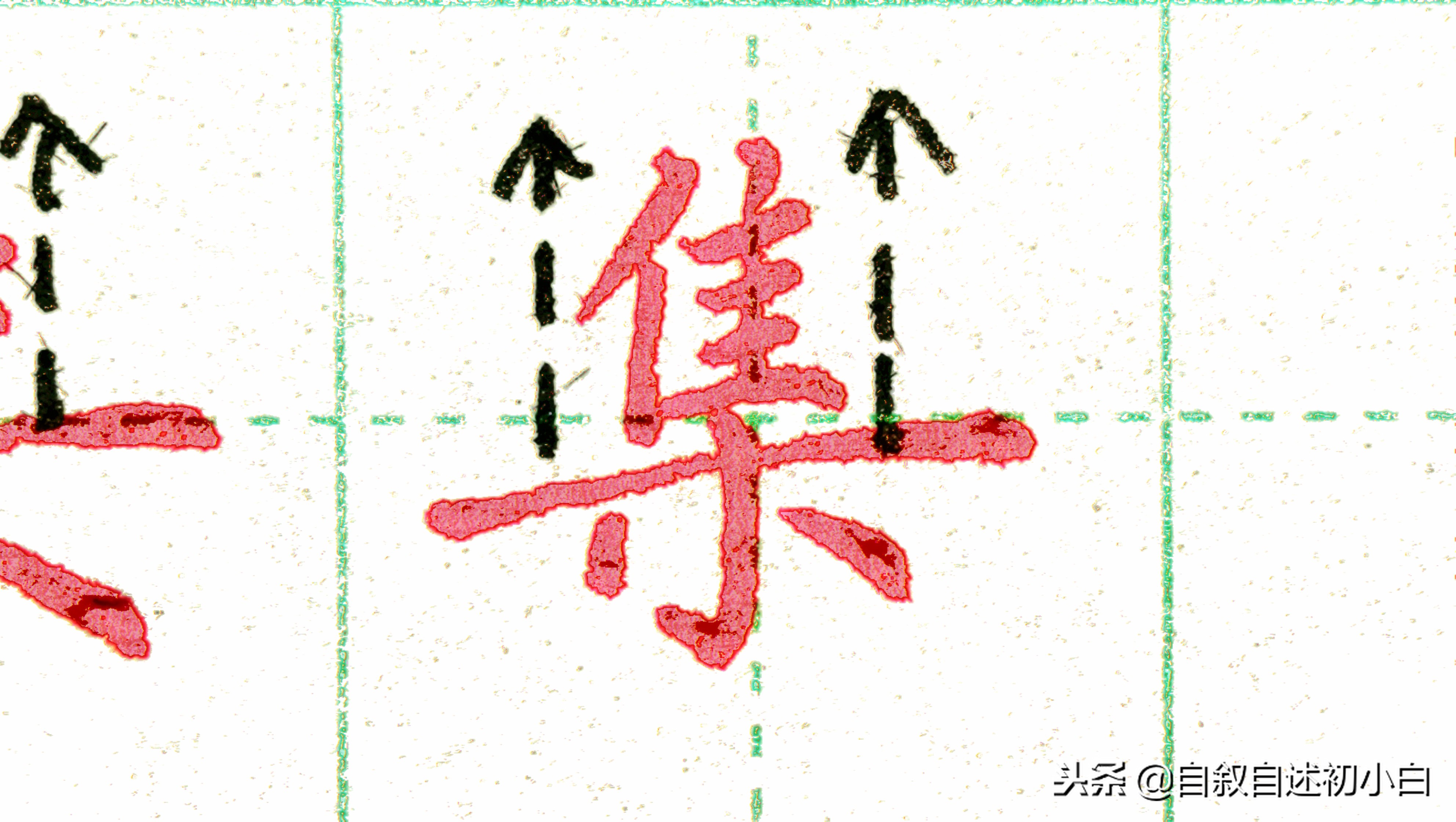 练字黄金法则全集,怎样练字才能练得一手好字教程