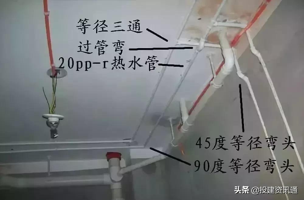 农村水电明线安装完整过程,水电走顶安装完整过程