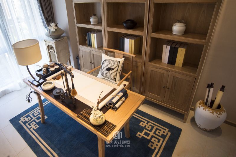 原木禅意风设计案例,新中式原木风装修风格