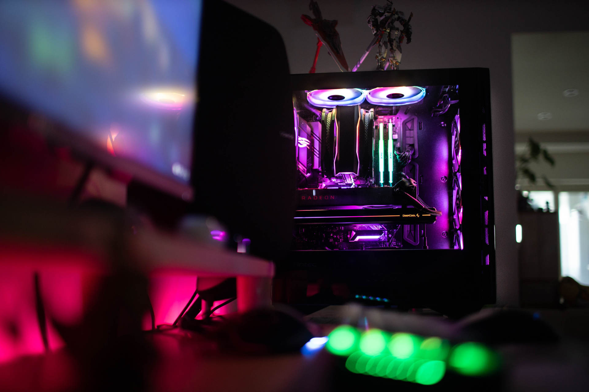 微星氪金枪二代可以装风冷吗,微星氪金枪机箱前面可以拆吗