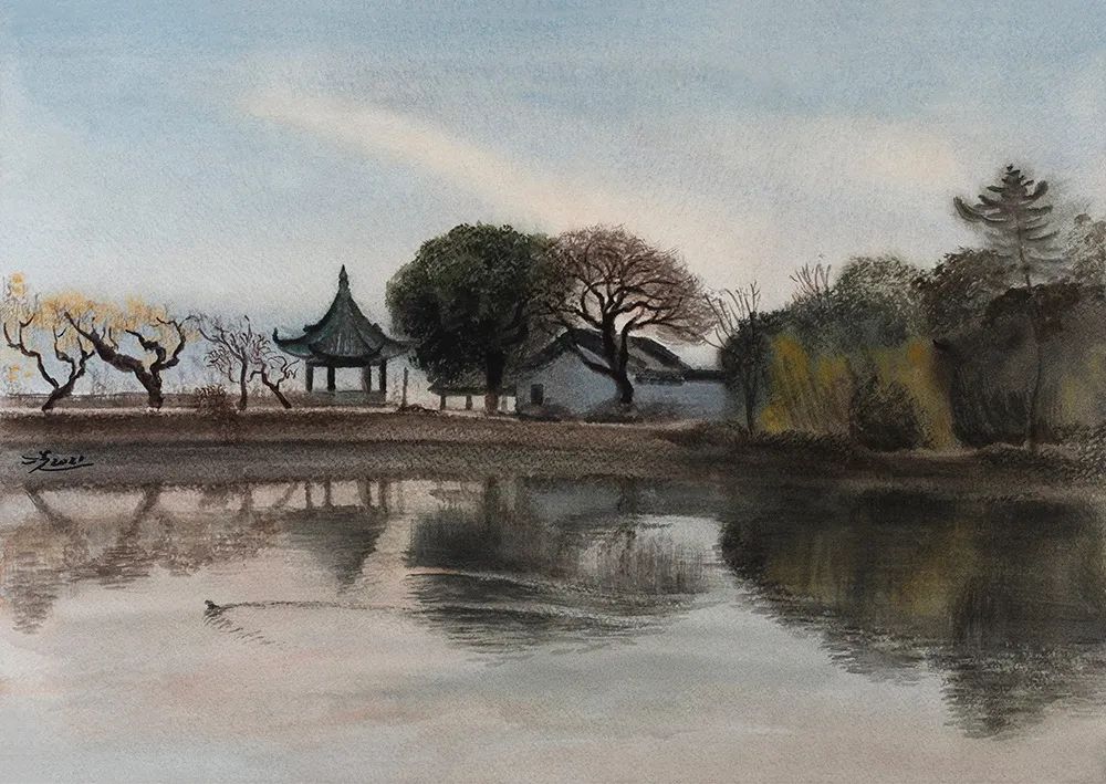 冼东文：寻找西施（蠡园情）