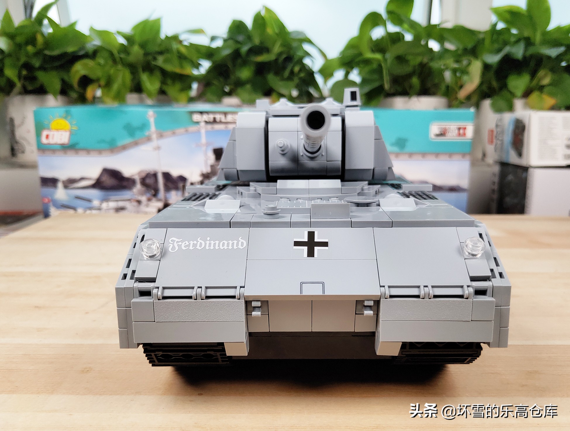 cobi鼠式积木,cobi积木德国坦克进化史