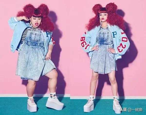 身高157，体重200斤的她，靠什么赢了水原希子？！