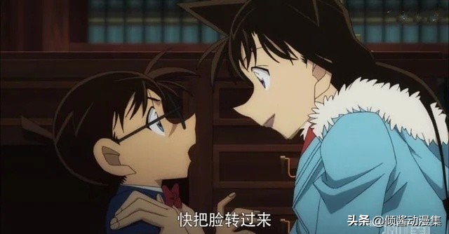 毛利兰发现江户川柯南是工藤新一,毛利兰带着柯南见工藤新一