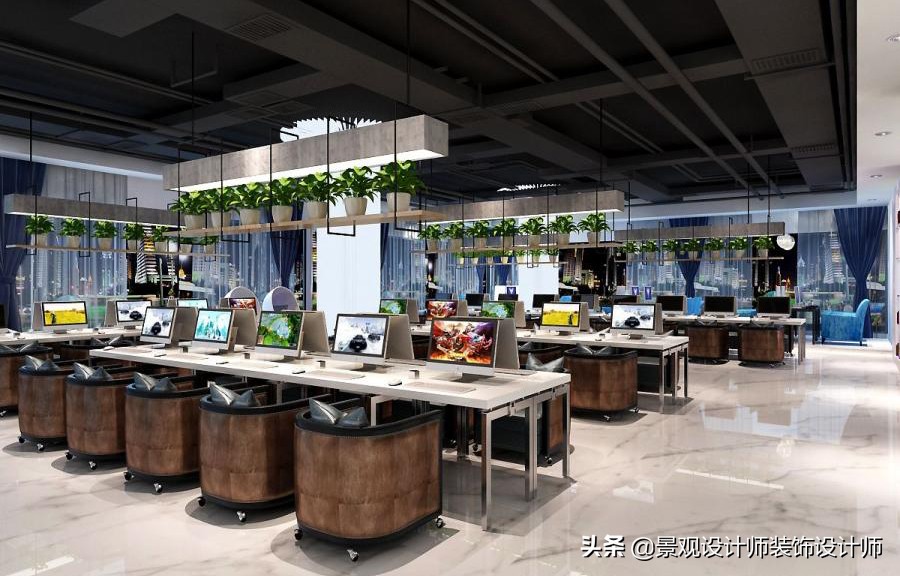网咖设计效果图,网咖设计图哪找