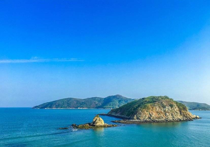 台山下川岛,台山下川岛航拍