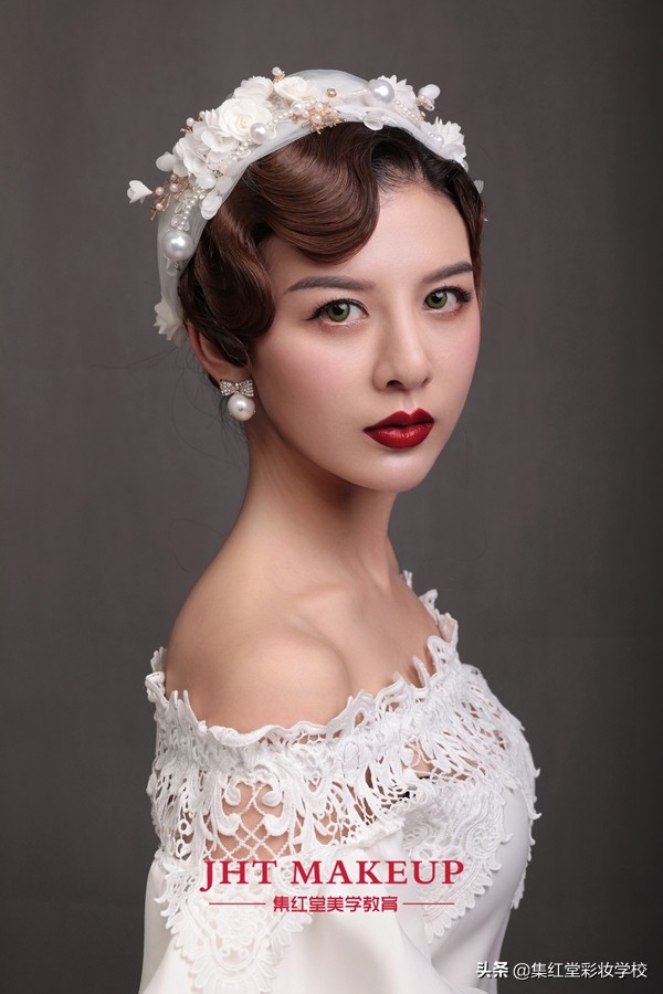 集红堂彩妆学校彩妆作品展