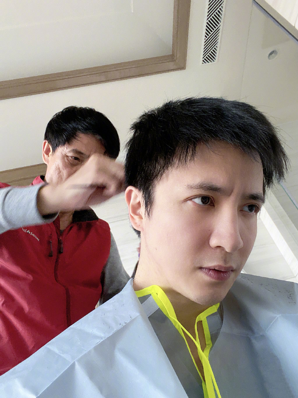 薛之谦鬓角发型,薛之谦综艺鬓角剃光