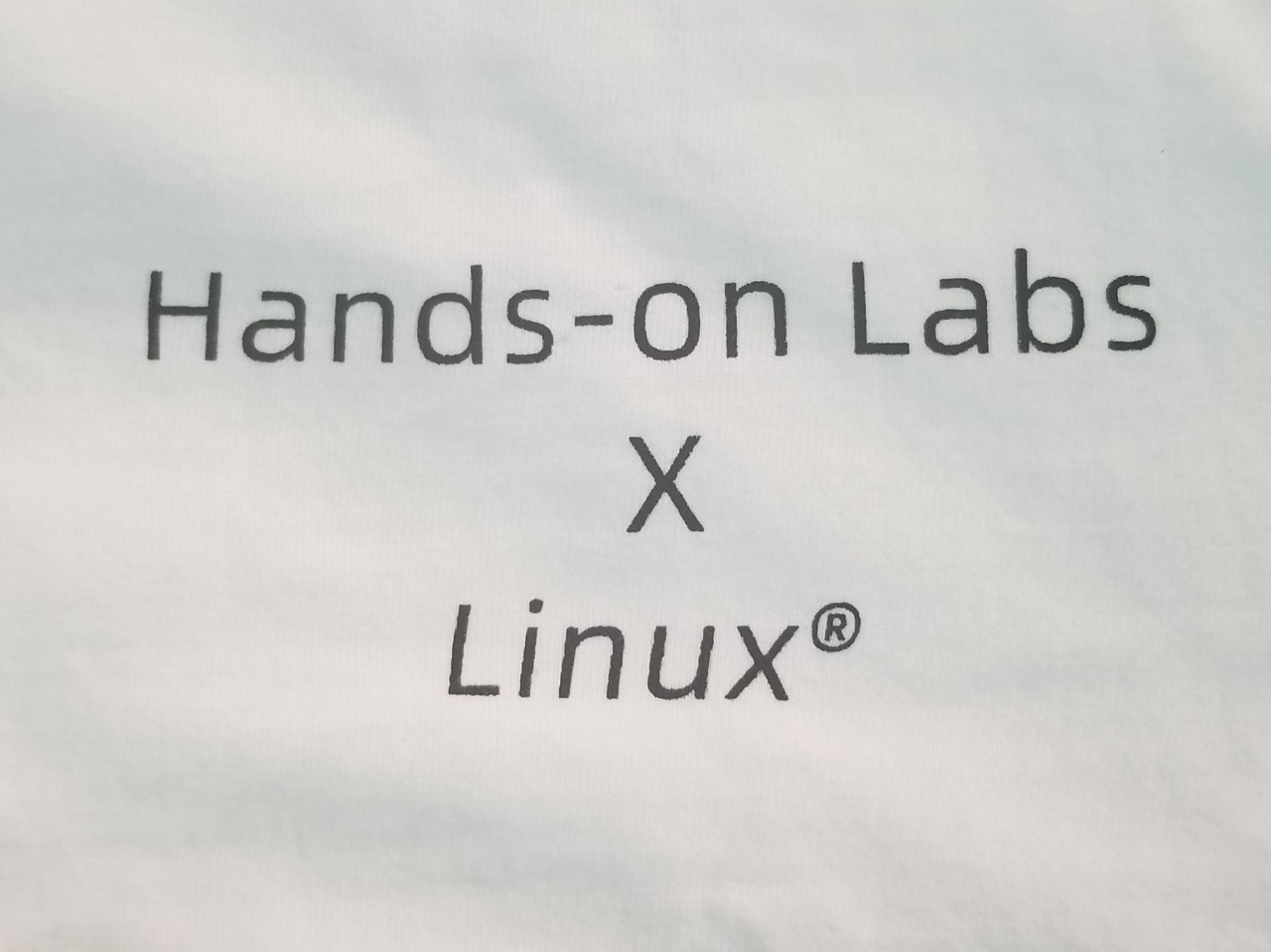 白嫖的阿里云LinuxT恤到货，来个简单的测评