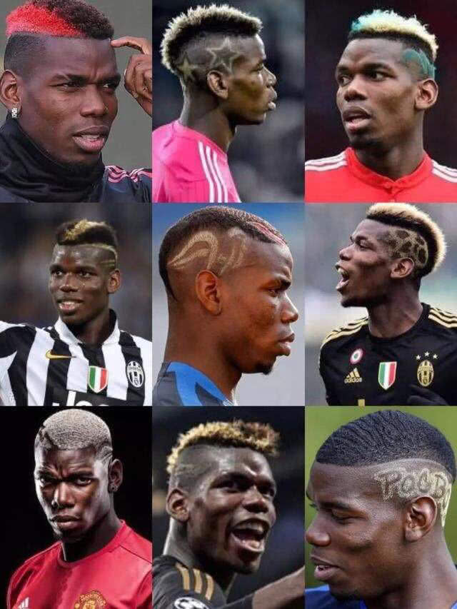 足坛十大最帅发型,足球最新发型