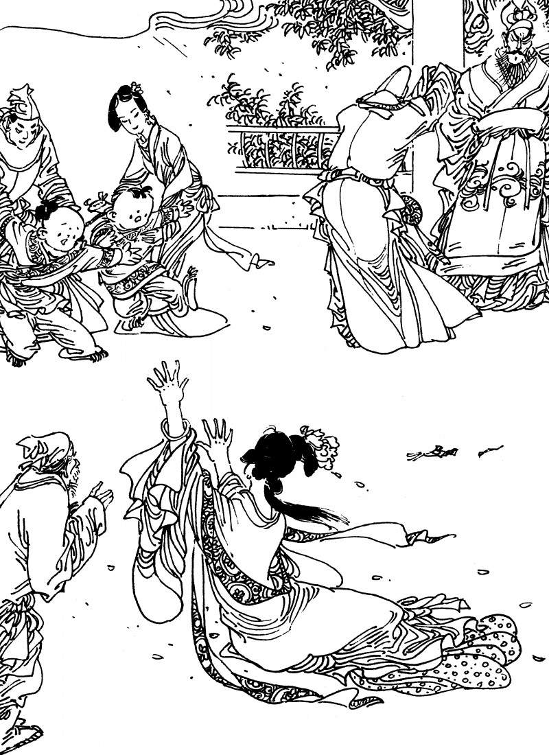 百部中国戏曲连环画,中国经典故事连环画4幅