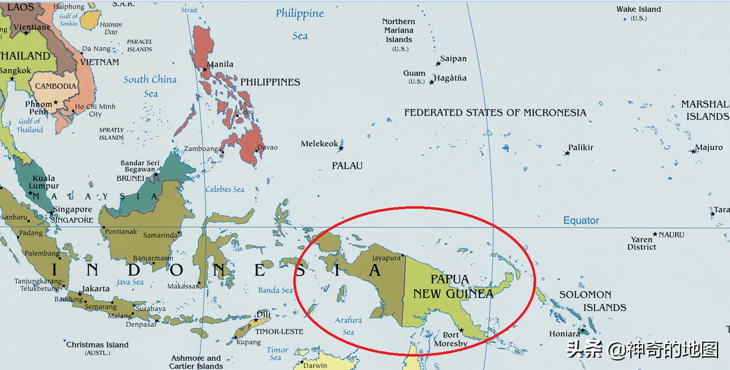 新几内亚岛详细介绍,乱弹岛屿