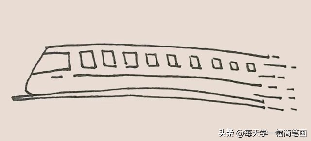 简笔画火车图片大全大图,火车视频托马斯小火车简笔画