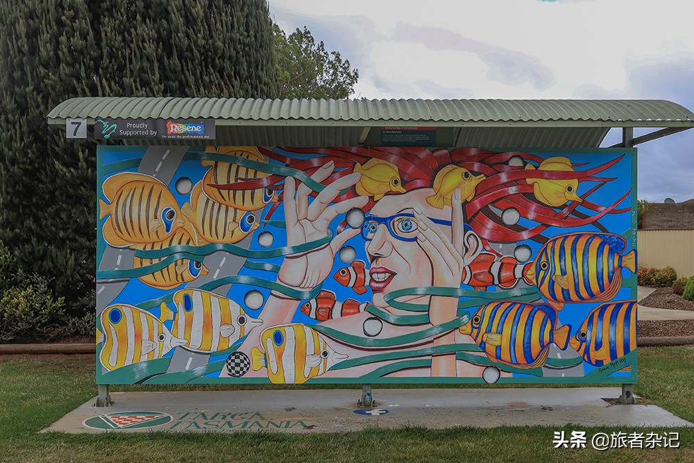 谢菲尔德壁画小镇图片,塔斯马尼亚壁画小镇谢菲尔德小镇