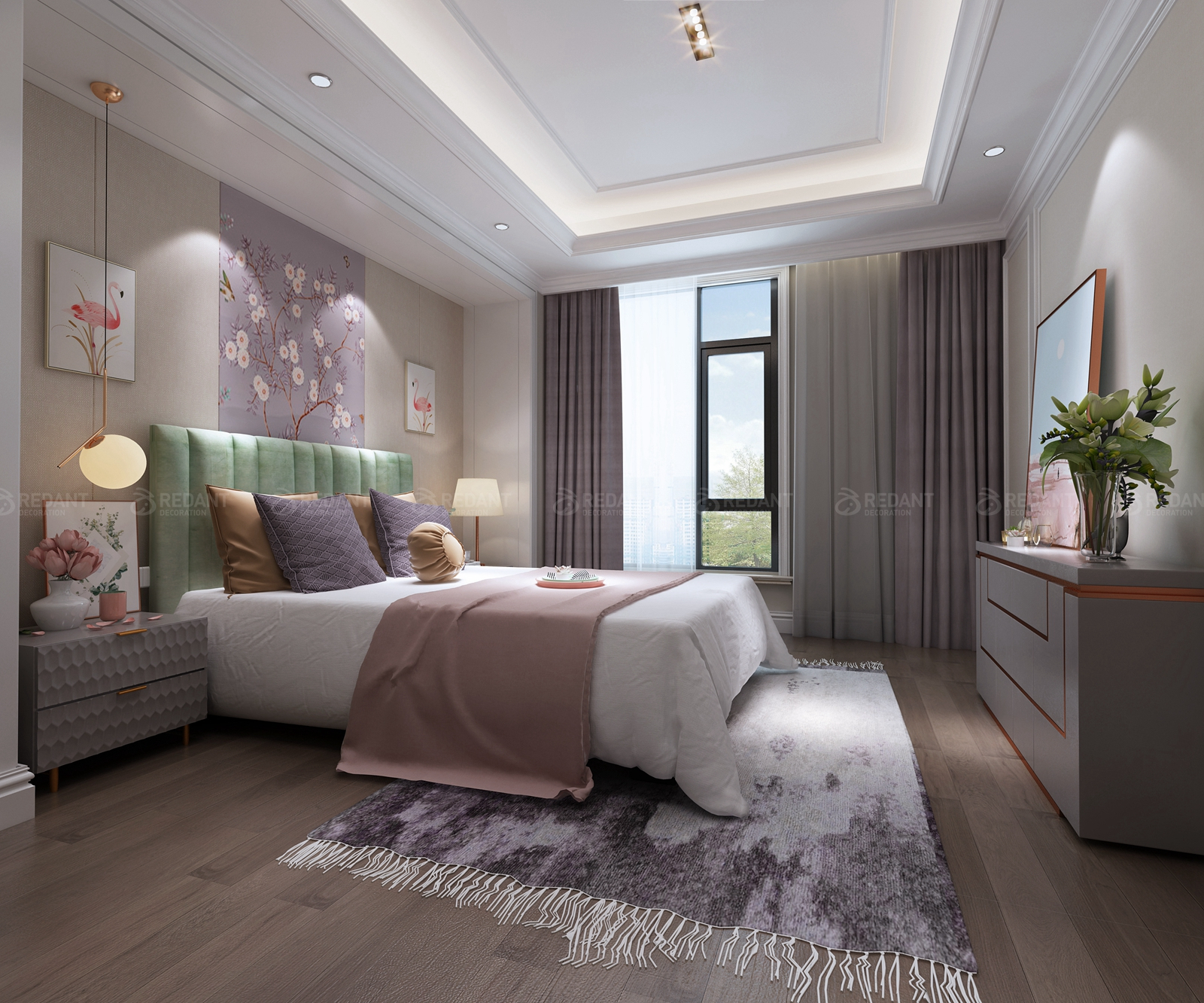 盈峰翠邸联排别墅中户装修效果图,国瑞熙墅联排装修