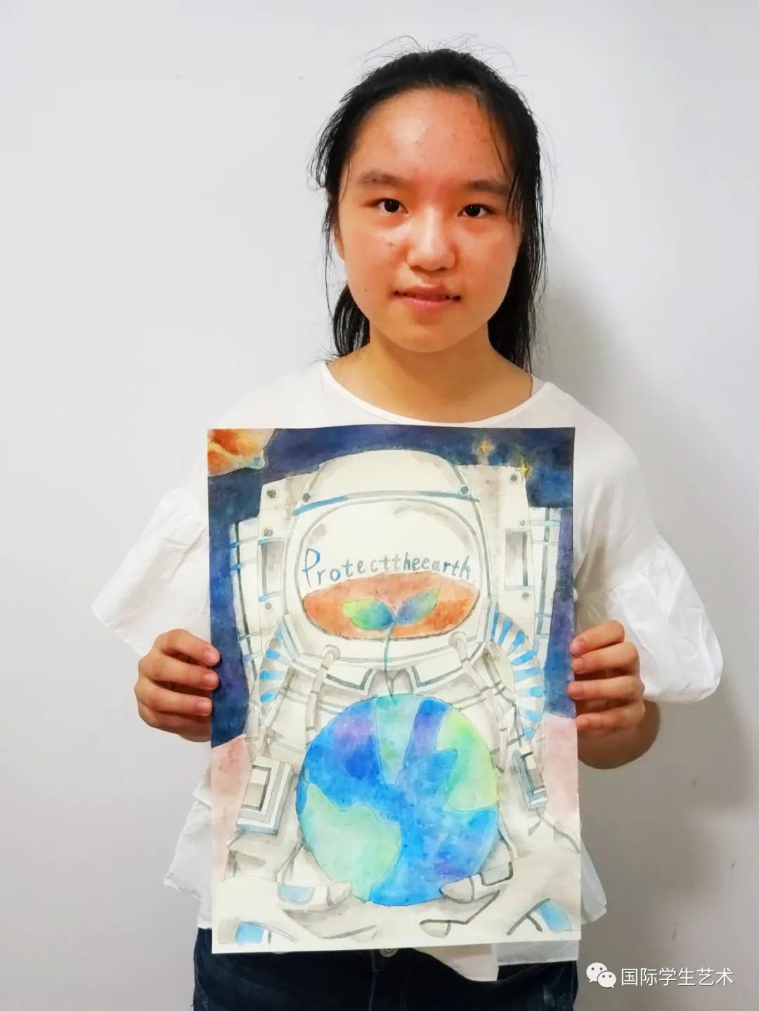 2018世界杯儿童画获奖作品,第十一届世界杯青少年绘画大赛