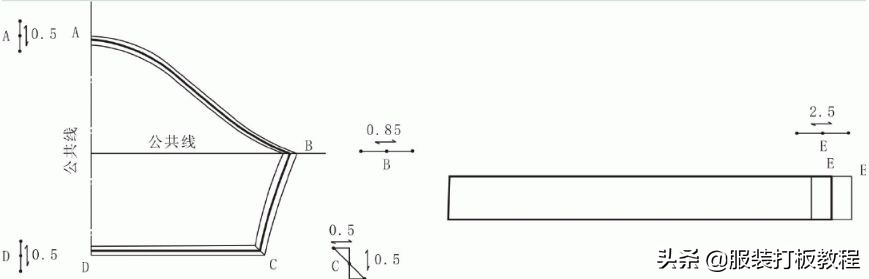 罗纹t恤圆领裁剪视频,圆领t恤罗纹领比例怎么算