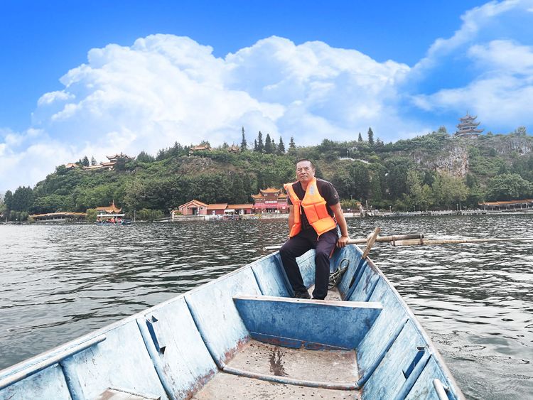 抚仙湖里的小岛,澄江抚仙湖孤山小岛怎么去