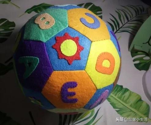 自己动手做一个足球,自制一个迷你足球