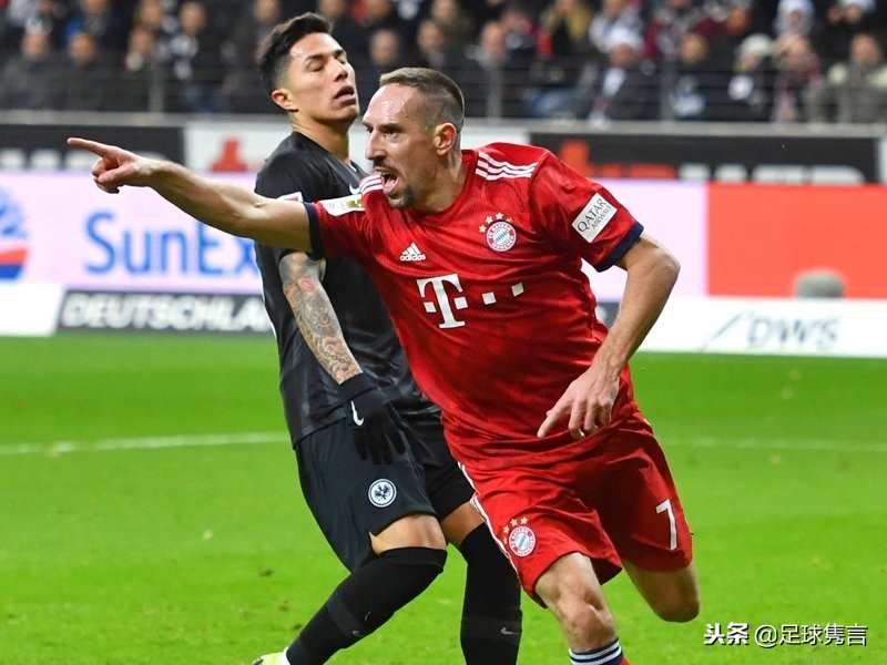 里贝里16球29助攻,小将里贝里