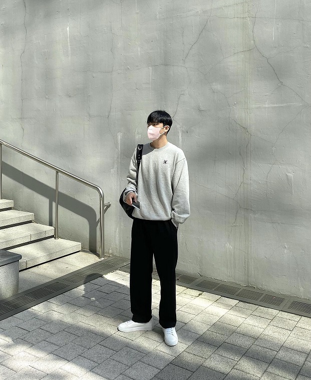 韩系休闲穿搭男生,韩系穿搭男士秋冬高级感