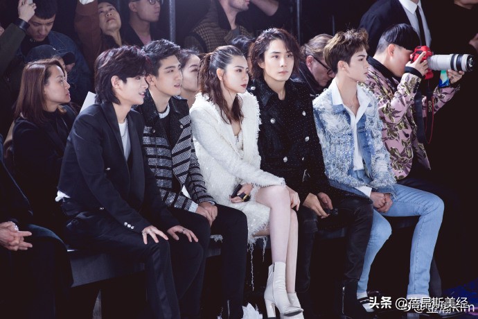 金瀚巴黎时装周,戚薇金瀚巴黎时装周