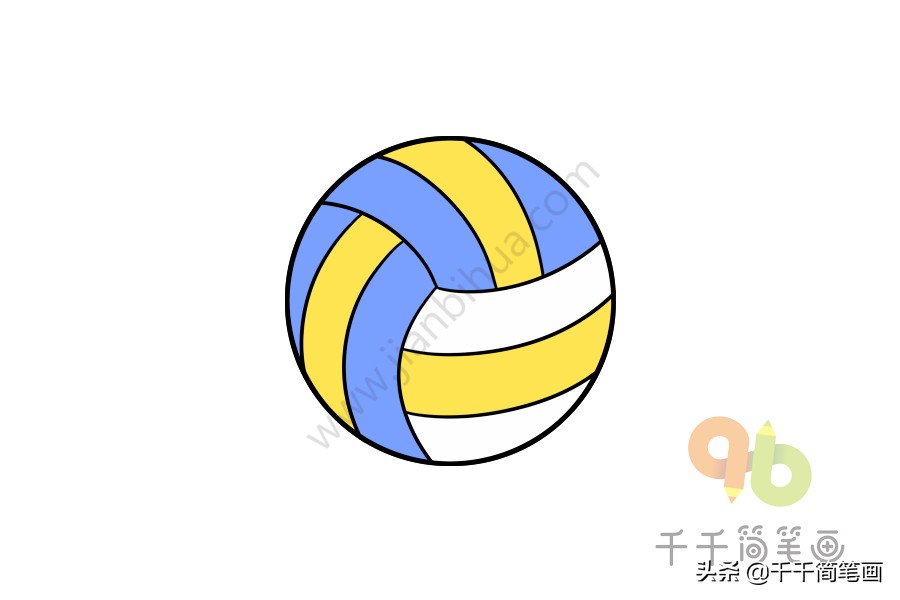 中国女排简笔画儿童画,郎平儿童简笔画