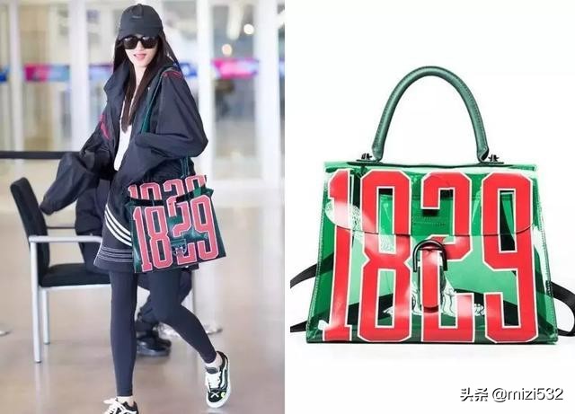 2019明星背的最火的包包,明星背lv包包图片