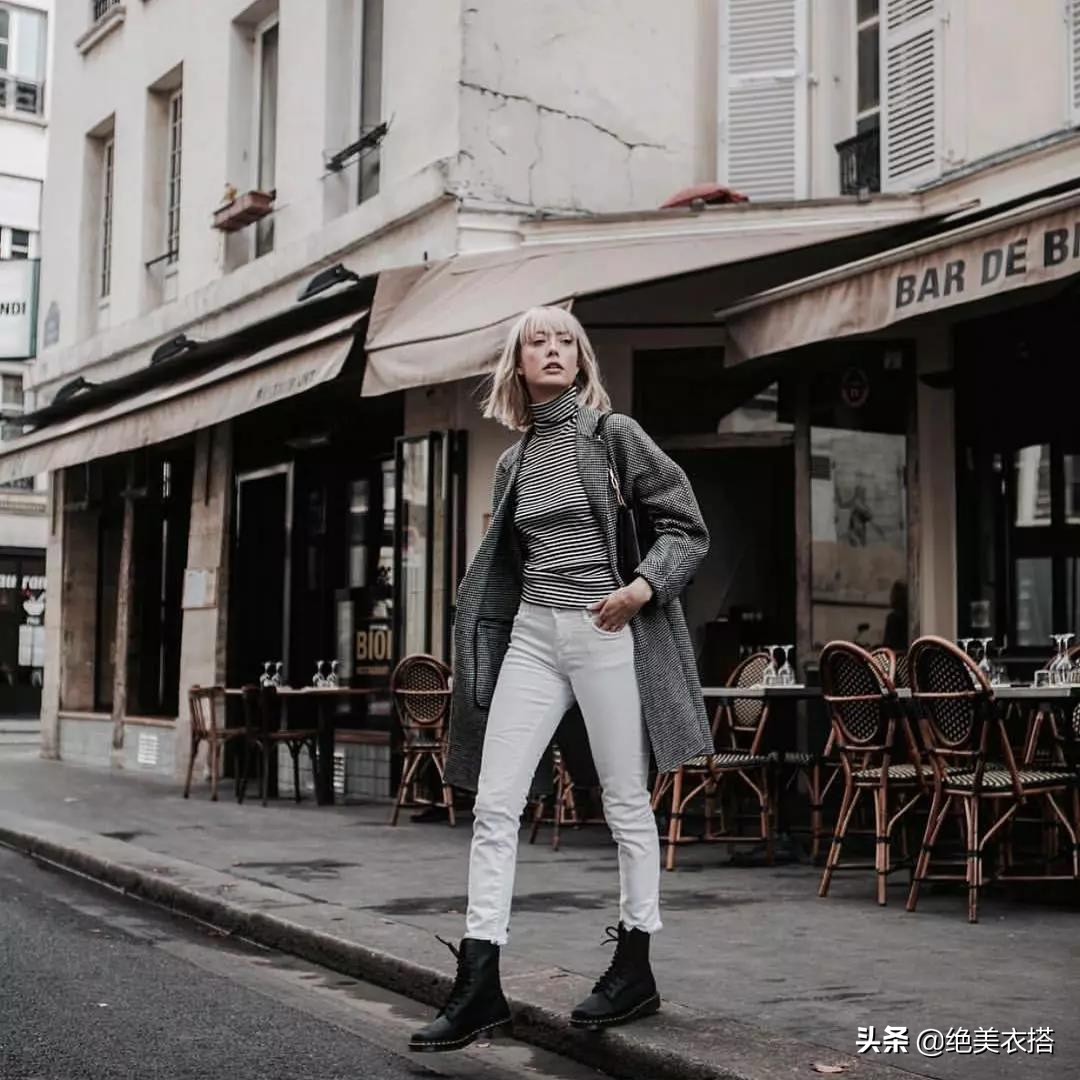 秋冬小黑裤子穿搭小个子,秋冬高级感穿搭裤子直筒裤