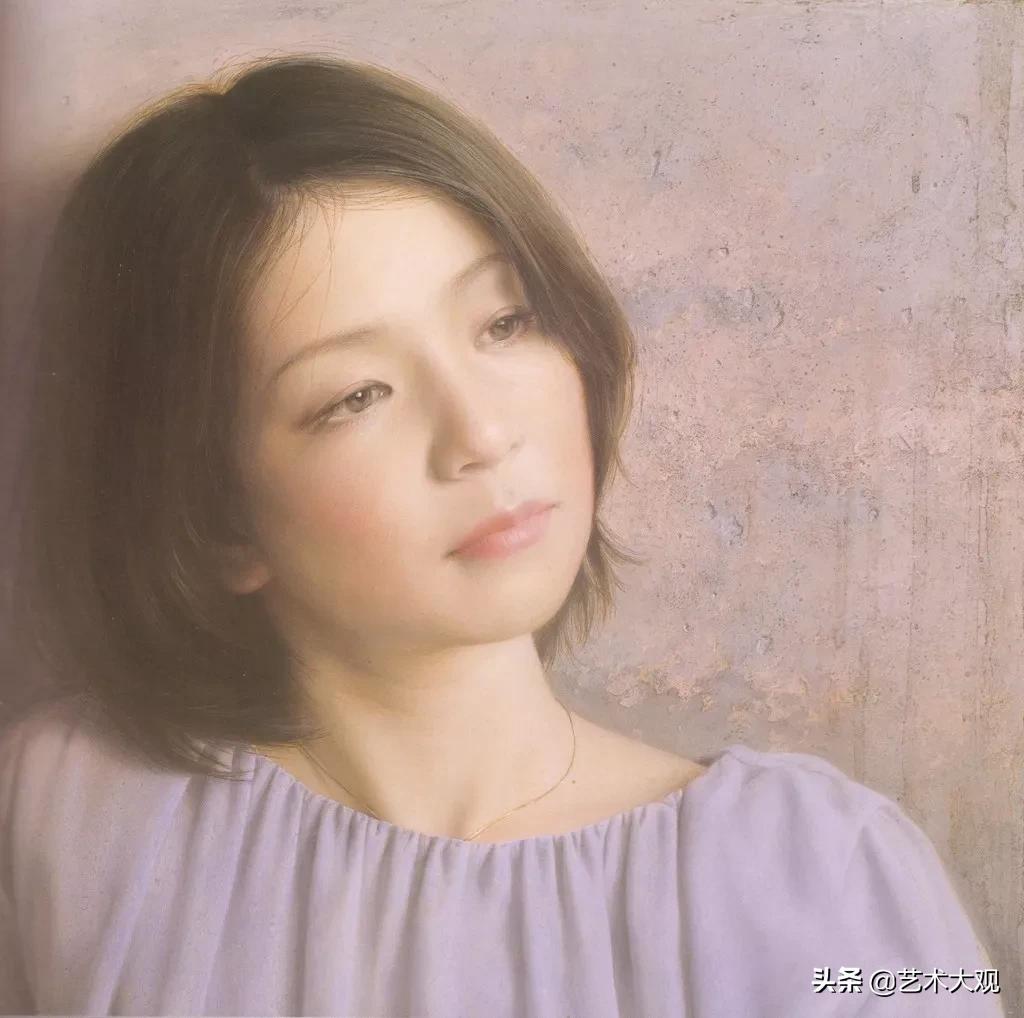 日本当代油画著名画家,日本写实大师作品