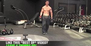 一副哑铃练遍全身肌肉,一副哑铃练全身的全套视频