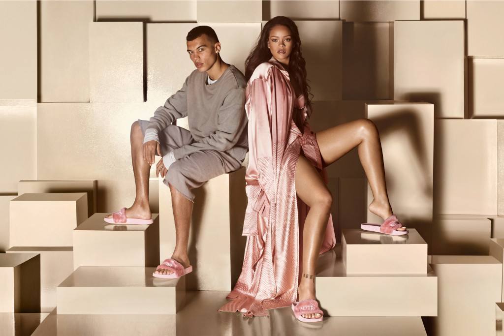 puma蕾哈娜搭配袜子,puma蕾哈娜图