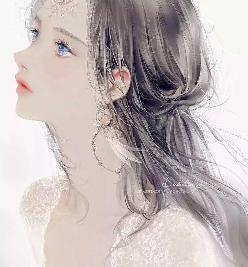 好看的仙女插画,唯美的韩国风插画