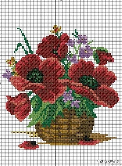 旧物利用!毛线用不完就用来刺绣,这才是十字绣最让人佩服的绣法