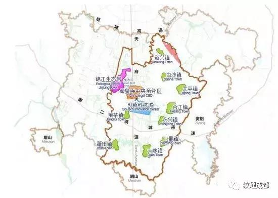 天府中央商务区、总部基地、天府中心、秦皇寺CBD|是什么关系?